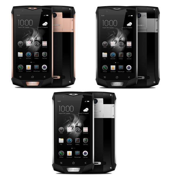 Telefon mobil Blackview BV8000 Pro, 4G, 5 inch FHD, Waterproof, MT6757 OctaCore, 6GB RAM, 64GB ROM, Incarcare rapida, NFC, Dual SIM imagine