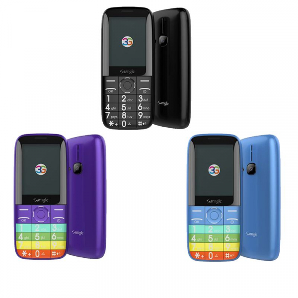 Telefon mobil Samgle Zoey 3G, Ecran 2.4 inch, Bluetooth, Digi 3G, Camera, Slot Card, Radio FM, Internet, DualSim imagine